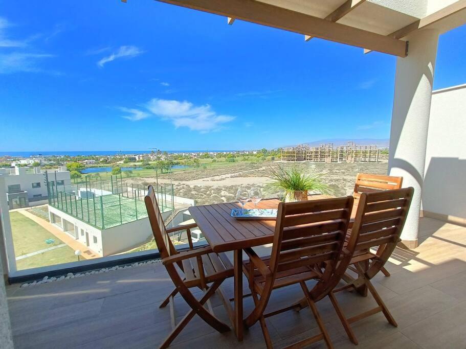 Nuevo Atico Toyo. Vistas Al Mar, Terraza, Solarium, Piscina, A/A, Wifi Y Garaje Leilighet El Toyo Eksteriør bilde