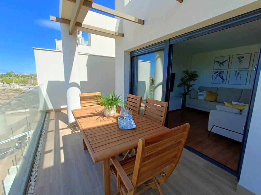 Nuevo Atico Toyo. Vistas Al Mar, Terraza, Solarium, Piscina, A/A, Wifi Y Garaje Leilighet El Toyo Eksteriør bilde