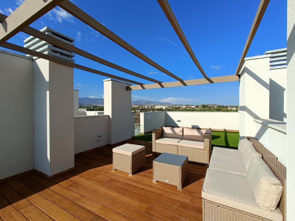 Nuevo Atico Toyo. Vistas Al Mar, Terraza, Solarium, Piscina, A/A, Wifi Y Garaje Leilighet El Toyo Eksteriør bilde