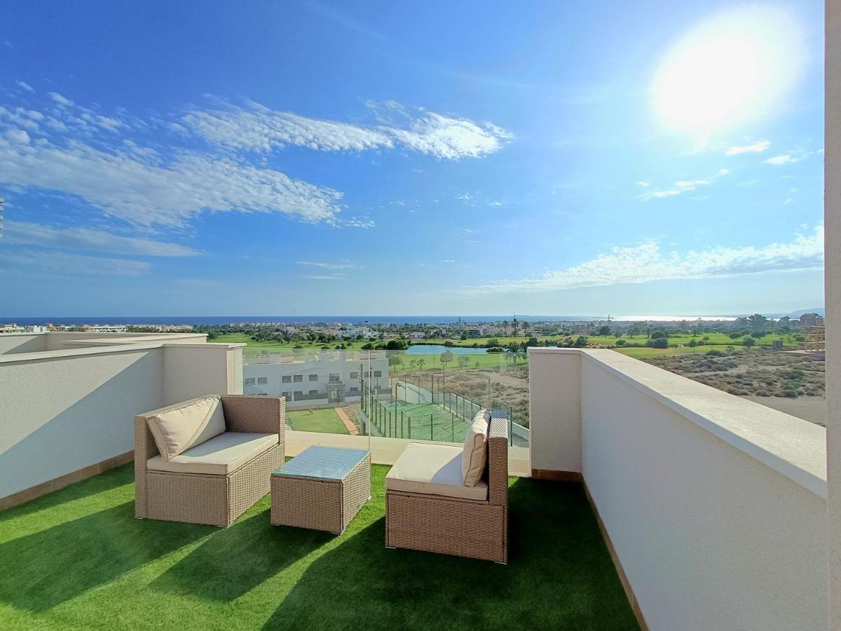 Nuevo Atico Toyo. Vistas Al Mar, Terraza, Solarium, Piscina, A/A, Wifi Y Garaje Leilighet El Toyo Eksteriør bilde